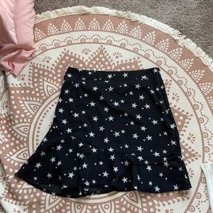 Nasty Gal Star Printed Skirt